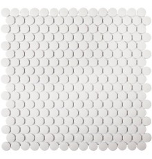 Мозаика StarMosaic Non-Slip Penny Round White Antislip