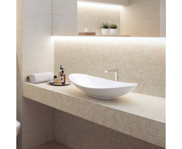Мозаика StarMosaic 20X20 Crema Marfil Matt JMST027 Натуральный Мрамор - изображение 5