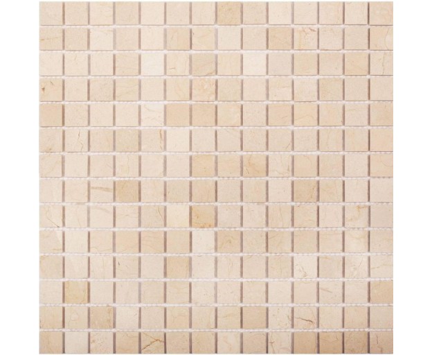 Мозаика StarMosaic 20X20 Crema Marfil Matt JMST027 Натуральный Мрамор