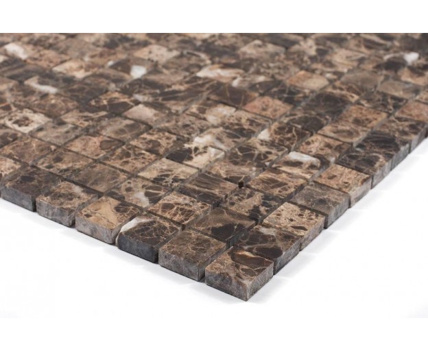 Мозаика StarMosaic 20X20 Dark Emperador Matt JMST070 Натуральный Мрамор - изображение 2