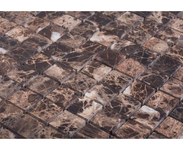Мозаика StarMosaic 20X20 Dark Emperador Matt JMST070 Натуральный Мрамор - изображение 1