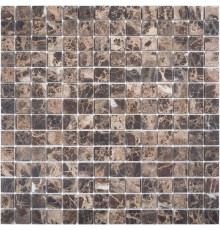 Мозаика StarMosaic 20X20 Dark Emperador Matt JMST070 Натуральный Мрамор