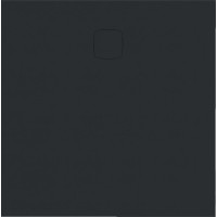 Душевой поддон (Литьевой мрамор) Starohome Cosmo Black Matt 100x100x3
