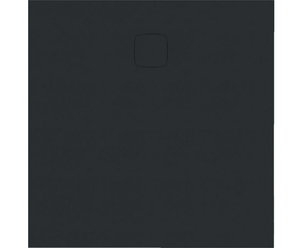 Душевой поддон (Литьевой мрамор) Starohome Cosmo Black Matt 100x100x3