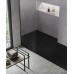 Душевой поддон (Литьевой мрамор) Starohome Cosmo Black Matt 100x100x3 - миниатюра 5