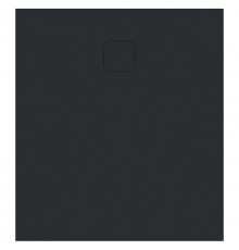 Душевой поддон (Литьевой мрамор) Starohome Cosmo Black Matt 100x80x3