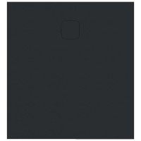 Душевой поддон (Литьевой мрамор) Starohome Cosmo Black Matt 100x90x3