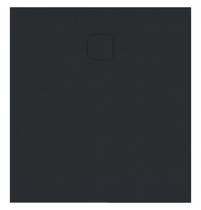 Душевой поддон (Литьевой мрамор) Starohome Cosmo Black Matt 100x90x3