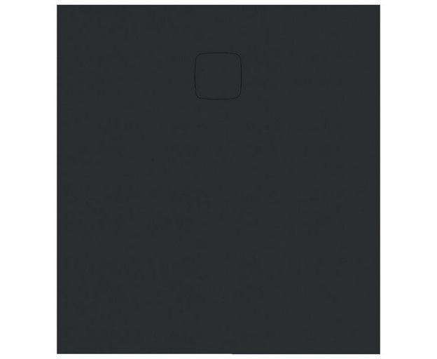 Душевой поддон (Литьевой мрамор) Starohome Cosmo Black Matt 100x90x3