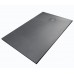Душевой поддон (Литьевой мрамор) Starohome Cosmo Black Matt 100x90x3 - миниатюра 1