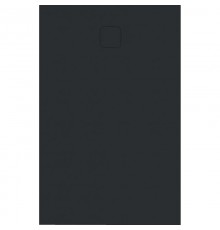 Душевой поддон (Литьевой мрамор) Starohome Cosmo Black Matt 140x80x3
