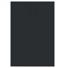 Душевой поддон (Литьевой мрамор) Starohome Cosmo Black Matt 140x90x3
