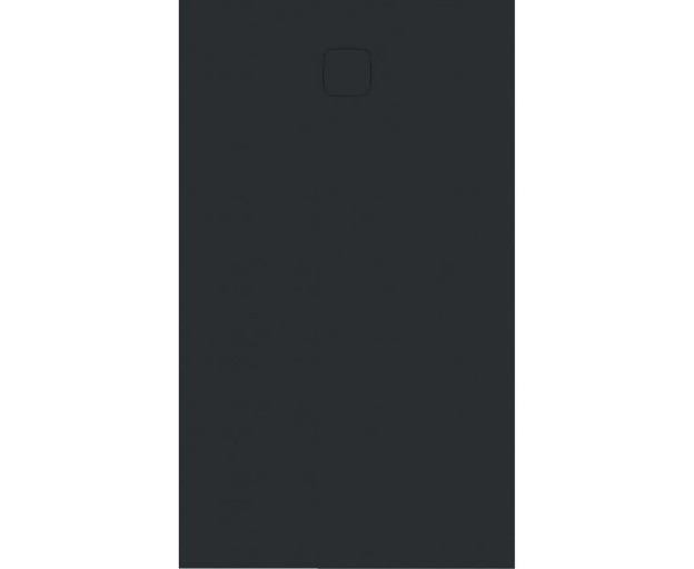 Душевой поддон (Литьевой мрамор) Starohome Cosmo Black Matt 160x90x3