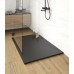Душевой поддон (Литьевой мрамор) Starohome Cosmo Black Matt 160x90x3 - миниатюра 3