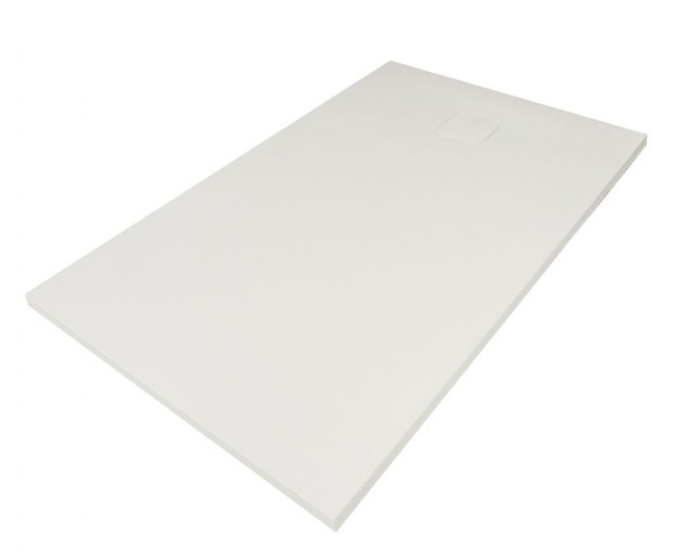 Душевой поддон (Литьевой мрамор) Starohome Cosmo White Matt 160x90x3 - изображение 2