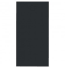 Душевой поддон (Литьевой мрамор) Starohome Cosmo Black Matt 200x100x3