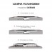 Душевой поддон (Литьевой мрамор) Starohome Cosmo Grey Matt 90x90x3 - миниатюра 5
