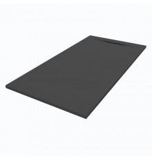 Душевой поддон (Литьевой мрамор) Starohome Nordic Black Matt 140x90x3