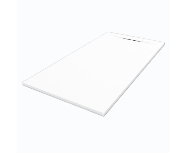 Душевой поддон (Литьевой мрамор) Starohome Nordic White Matt 160x90x3