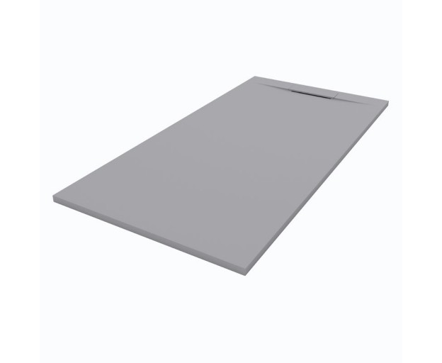 Душевой поддон (Литьевой мрамор) Starohome Nordic Grey Matt 180x90x3