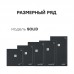 Душевой поддон (Литьевой мрамор) Starohome Solid Black Matt 100x90x2,4 - миниатюра 6