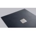 Душевой поддон (Литьевой мрамор) Starohome Solid Black Matt 100x90x2,4 - миниатюра 1