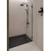 Душевой поддон (Литьевой мрамор) Starohome Solid Black Matt 100x90x2,4 - миниатюра 4
