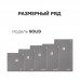 Душевой поддон (Литьевой мрамор) Starohome Solid Grey Matt 120x70x2,4 - миниатюра 5
