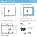 Душевой поддон (Литьевой мрамор) Starohome Solid Grey Matt 120x70x2,4 - миниатюра 6