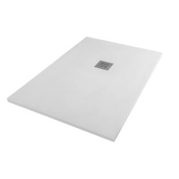 Душевой поддон (Литьевой мрамор) Starohome Solid White Matt 120x90x2,4