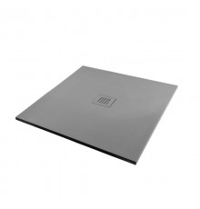Душевой поддон (Литьевой мрамор) Starohome Solid Grey Matt 80x80x2,4