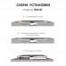 Душевой поддон (Литьевой мрамор) Starohome Solid White Matt 90x70x2,4 - миниатюра 5