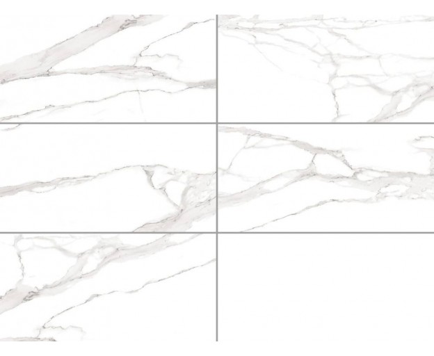 Керамогранит Staro Slim Modern Jewell White Pol 7mm 60x120 - изображение 1