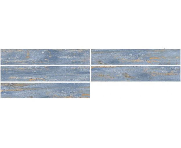 Керамогранит StaroWood Provance Blue 20x120 Carving - изображение 1