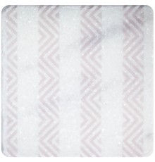 Натуральный мрамор Stone4home Marble White Motif №8 10x10