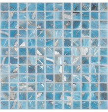 Стеклянная Мозаика 7102 Oasis Blue 25x25