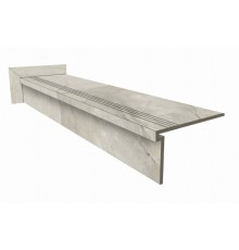 Ступень из керамогранита Vitra ArcticStone Кремовый Матовый 33x120+подступенок 15x120