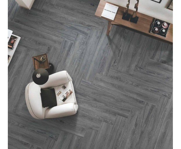 Керамогранит ITC Ariana Wood Grey Matt 20x120 - изображение 2