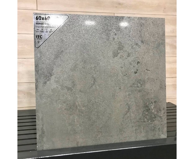 Керамогранит ITC Borgo Grey Sugar 60x60 - изображение 3