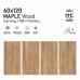 Керамогранит ITC Maple Wood Carving 60x120 - миниатюра 1