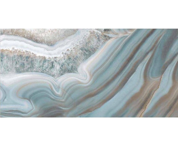 Керамогранит ITC Persian Teal Onyx High Glossy 60x120