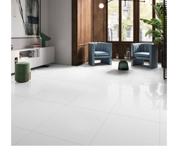 Керамогранит ITC Super White Satin Matt 60x60 - изображение 1
