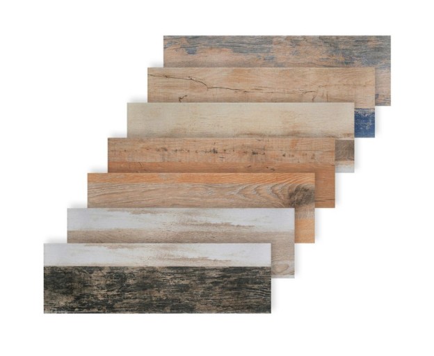 Керамогранит Cersanit Colorwood многоцветный рельеф 16730 18,5x59,8 - изображение 1