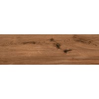 Керамогранит Cersanit Oakwood темно-коричневый рельеф 17487 18,5x59,8