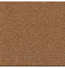 Керамогранит Cersanit Ступень Milton коричневый 17269 29,8x29.8