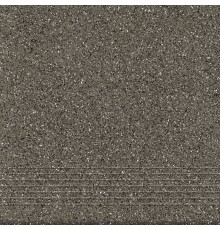 Керамогранит Cersanit Ступень Milton серый 17275 29,8x29.8