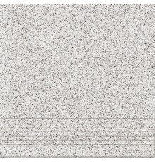 Керамогранит Cersanit Ступень Milton светло-серый 29,8x29.8