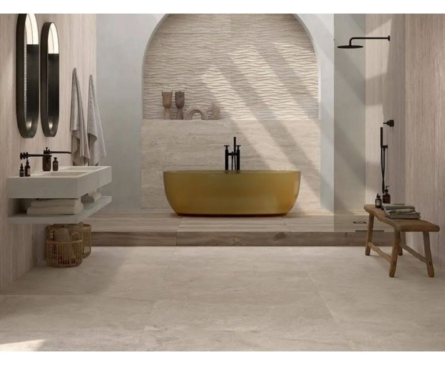Керамогранит Fondovalle Royal Travertino Ebur Vein 60x120 - изображение 6
