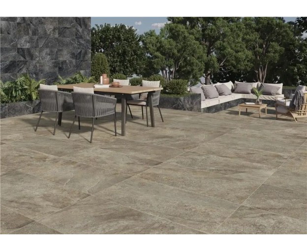 Керамогранит KTL Ceramica Ardesia Nero MT 60x120 - изображение 1