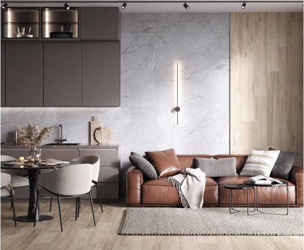 Керамогранит Laparet Antalya Grey матовый 60x60 - изображение 15